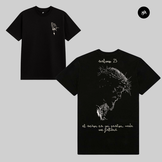 Playera Salmo 23 Semioversize 250 GSM | MA UrbanFit
