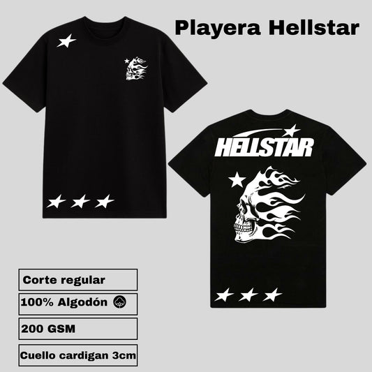 Playera Hellstar - Corte Regular