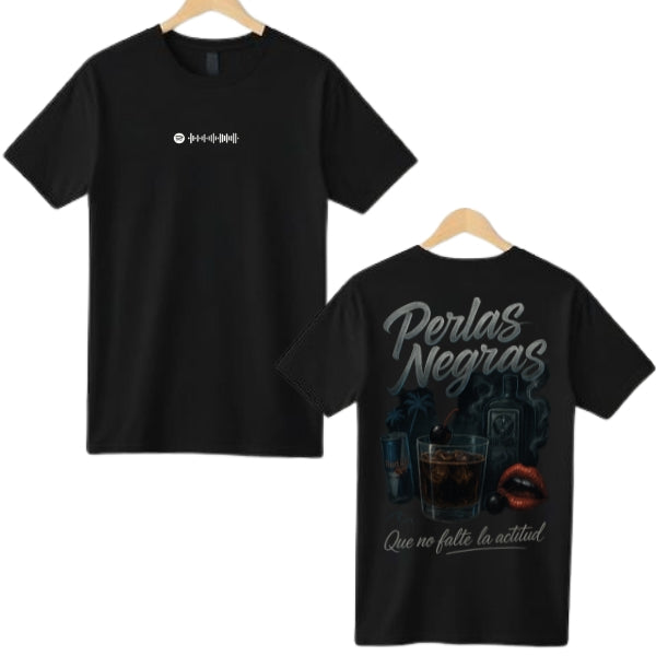 Playera Oversize Premium “Perlas Negras” | Estilo Exclusivo
