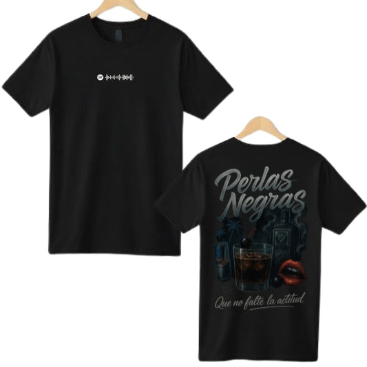 Playera Oversize Premium “Perlas Negras” | Estilo Exclusivo