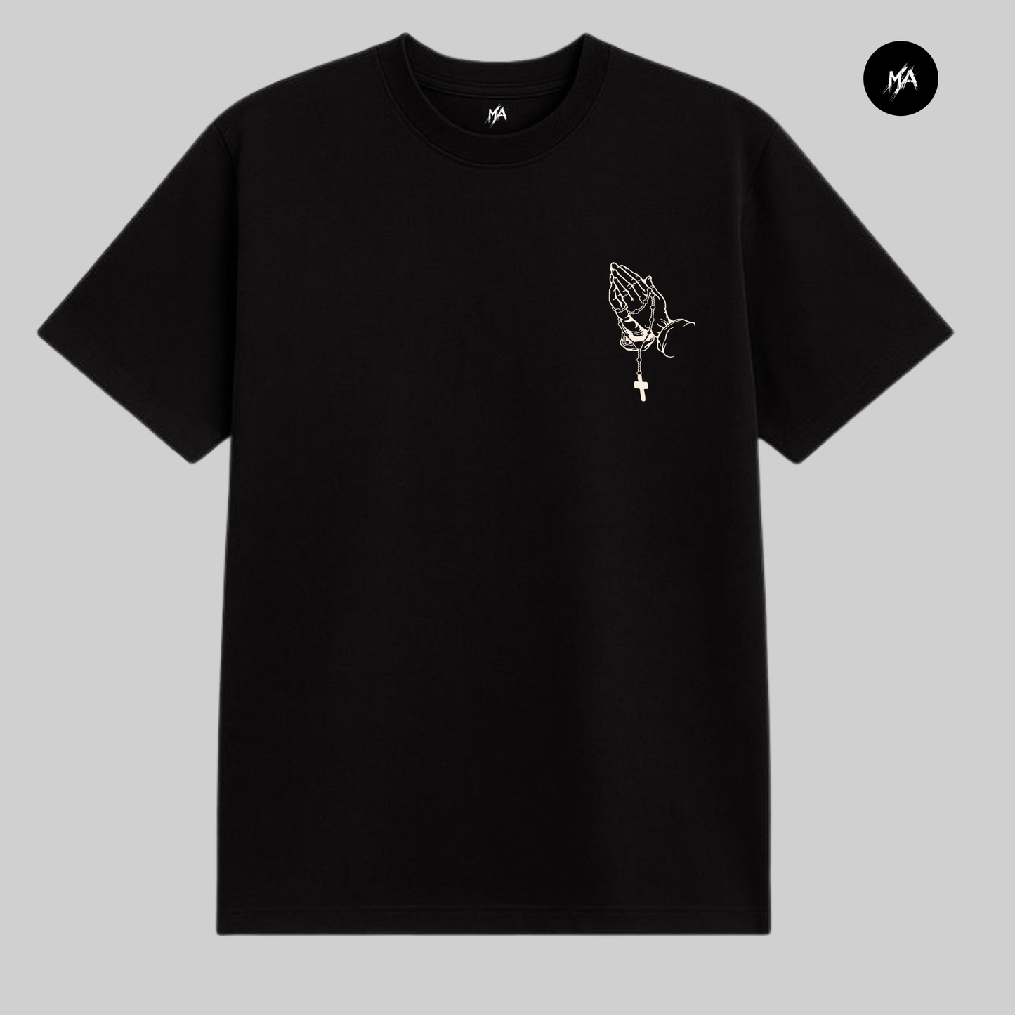 Playera Salmo 23 Semioversize 250 GSM | MA UrbanFit