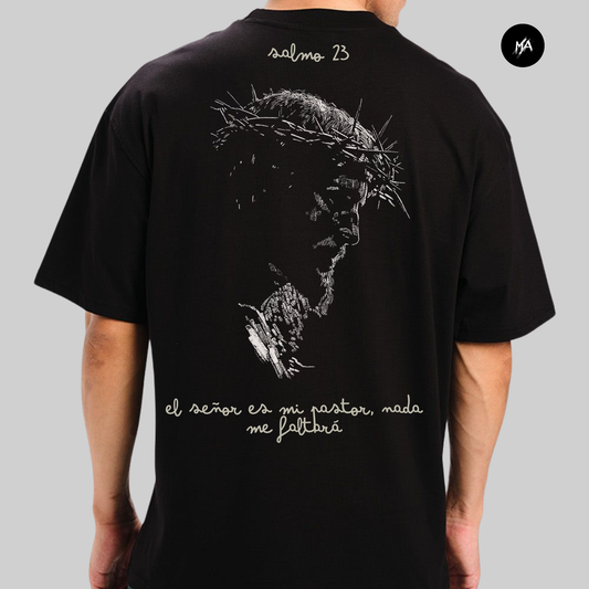 Playera Salmo 23 Semioversize 250 GSM | MA UrbanFit
